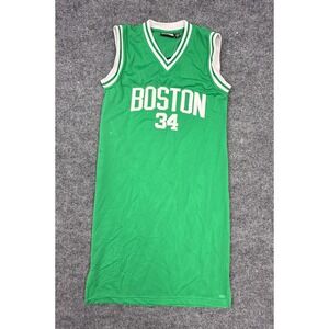 Retro Classics Vintage Boston Celtics Basketball Jersey Dress Green Size S
